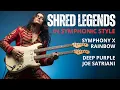 Lagu Symphony X, Satriani, Rainbow, Deep Purple | Shred Legends in Symphonic Style | AI Orchestral Covers