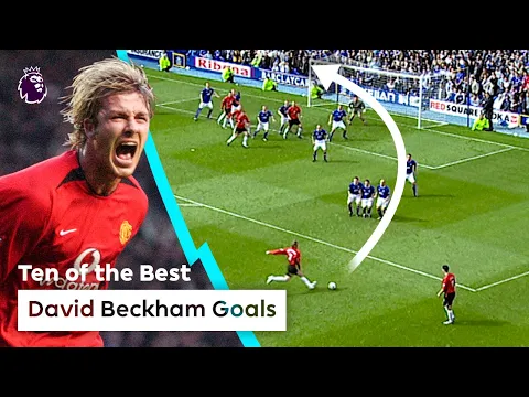 Download MP3 10 ICONIC David Beckham goals you'll NEVER forget