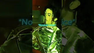 Did You Know Micheal Jackson Had A Deep Voice 