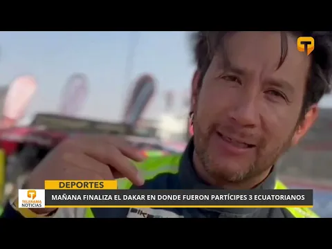 Mañana finaliza el Dakar en donde fueron partícipes 3 ecuatorianos