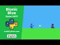 Bionic Blue action platformer made with - IndiePython