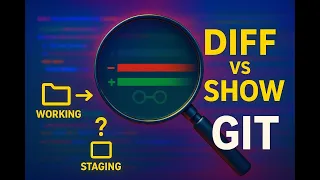 Git Diff vs Git Show How Git Actually Compares Files