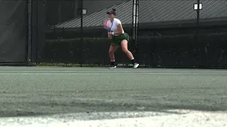 Former US Open champion Bianca Andreescu trains at Weston club on comeback journey