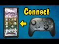 How To Pair a Switch Pro Controller To An Android Phone Connect Nintendo Device
