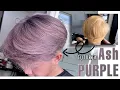 FULL COLORING ASH GREY ASH PURPLE TREND WARNA RAMBUT 2024 PALING KEREN