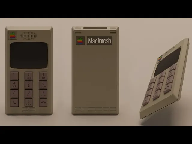 If the iphone was created in the style of apples retro computers