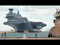 UK’s Largest Aircraft Carrier Ever Built Arrives at US Naval Base