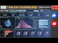 Tableau Dashboard from Start to End Part 2 HR Dashboard Beginner to Pro Tableau Project