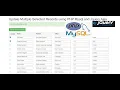 Update Multiple Selected Records using PHP Mysql