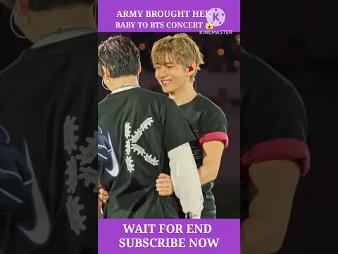 ARMY अपनी 3 साल की बेटी को BTS Concert में Handbag में लेकर पहुंची 😱 #shorts #bts
