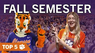 Top 5 Clemson Fall Events
