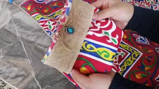 افكار زينه رمضان بمتر قماش سويت 3 افكار هلال رمضان 