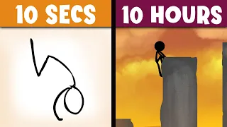 Animating Parkour in 10 Seconds vs 10 Hours