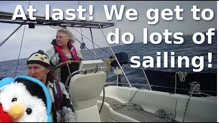 Sailing Northern Ireland – Breezy day – Heaving-to – Ep. 353