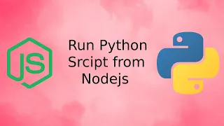 Run Python Script from NodeJS using child process spawn method Rest api