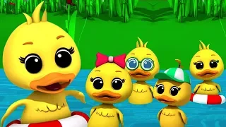 Download Lima bebek kecil | sajak anak-anak | Puisi untuk anak-anak | Rhymes for Kids | Five Little Ducks MP3