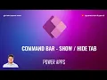 How to Tab using Power Apps Command Bar JavaScript