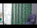 Curtains and mat William Morris collection Willow bough