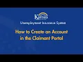 How to Create an Account in the Claimant Portal