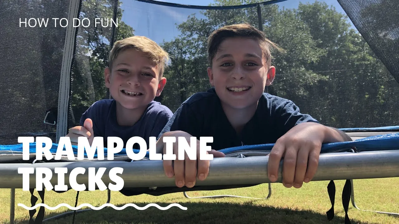 How to do FUN & EASY Trampoline Tricks