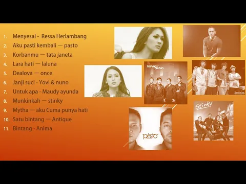 Download MP3 ALBUM MIX RESSA HERLAMBANG, ONCE, YOVI N NUNO, TATA JANETA, MAUDY AYUNDA, MYTHA