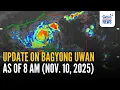 LIVE - Update on Bagyong Uwan as of 8 AM (Nov. 10, 2025) | GMA Integrated News
