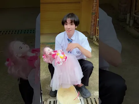 善良的小丑和可愛的哈莉·奎因幫助了天使#小丑 #天使 #哈莉·奎因