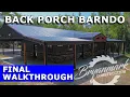 The Back Porch Barndominium - Final Walkthrough 3 bath 1 500 sq ft with HUGE back porch