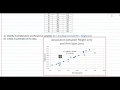Constructing a Scatterplot in Excel for bivariate numerical data
