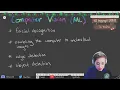 Day 12 of Machine Learning-mas Computer Vision Convolutional Neural Networks