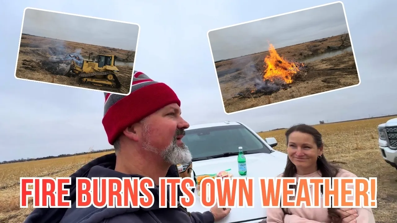 Prescribed burn preparation