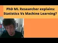 Statistics vs Machine Learning the difference Fisher Shannon LeCun Krizhevsky Ribshriani