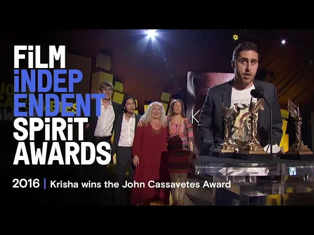 Krisha wins the John Cassavetes Award at the 2016 Film Independent Spirit Awards