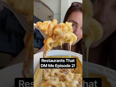 Only eating at restaurants that DM me episode 2! #nycfood #pizza #macandcheese #smallbusiness
