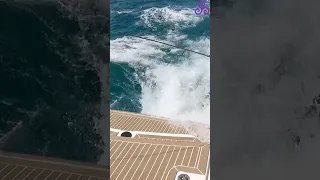 Slightly Rough Seas Crossing to the Bahamas