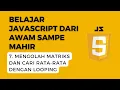 Belajar Javascript Dari Nol Looping atau Perulangan