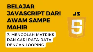 Belajar Javascript Dari Nol Looping atau Perulangan