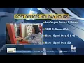 Post office extended hours for the holidays