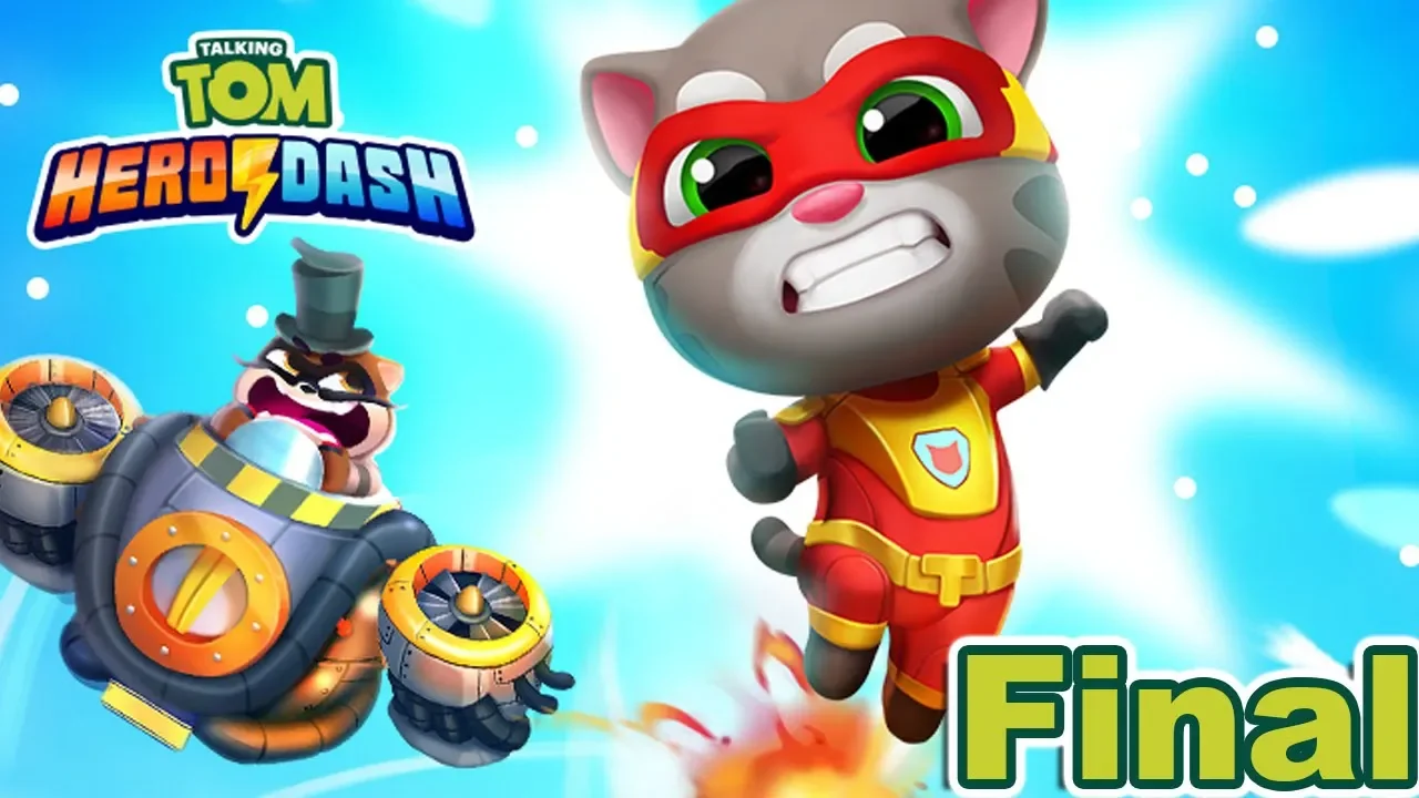 Talking Tom Hero Dash Final Boss gameplay