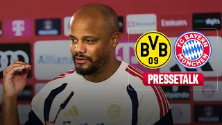 Pressetalk nach dem 2-1 Sieg im Franz-Beckenbauer-Supercup in Dortmund