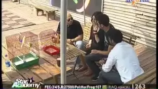 سارة فرح تبكي هروب العصافير ستار اكاديمي دندنها