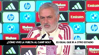 Así fue la rueda de prensa de Mourinho antes del Clásic