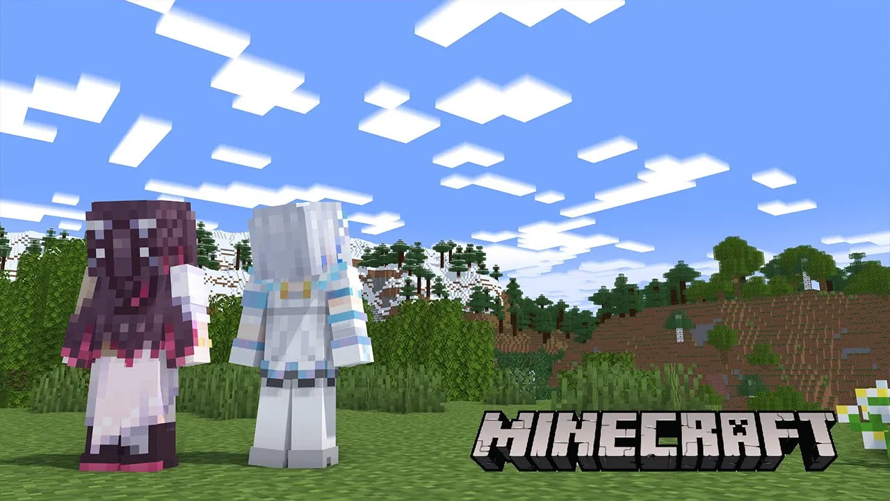 【Minecraft】#かなけん マップアート素材集めの巻【ホロライブ / AZKi / 天音かなた】