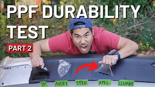 Which PPF Brand Should You Get for Your Tesla Durability Test Part 2