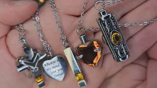 Fumete 5 Pcs Urn Necklace Jewelry