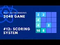 Scoring System 2048 Game React Native Windows