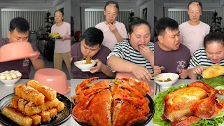 Hubby ate alone again—Mom caught him! Then I pulled out roast chicken. He cried!