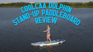 COOLCAA Dolphin stand-up paddleboard unboxing and review