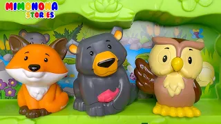 ¡Árbol Mágico del BOSQUE! 🌳🦊 Rimas Divertidas de ANIMALES | Mimonona Stories
