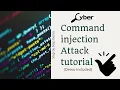 Command Injection Attack Tutorial - Step by step demo EHWSE010 CyberAlphabet